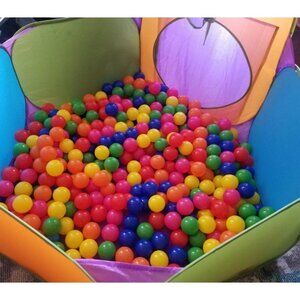 Plastic Balls for Ball Pit, Phthalate & BPA Free, Crush Proof Play